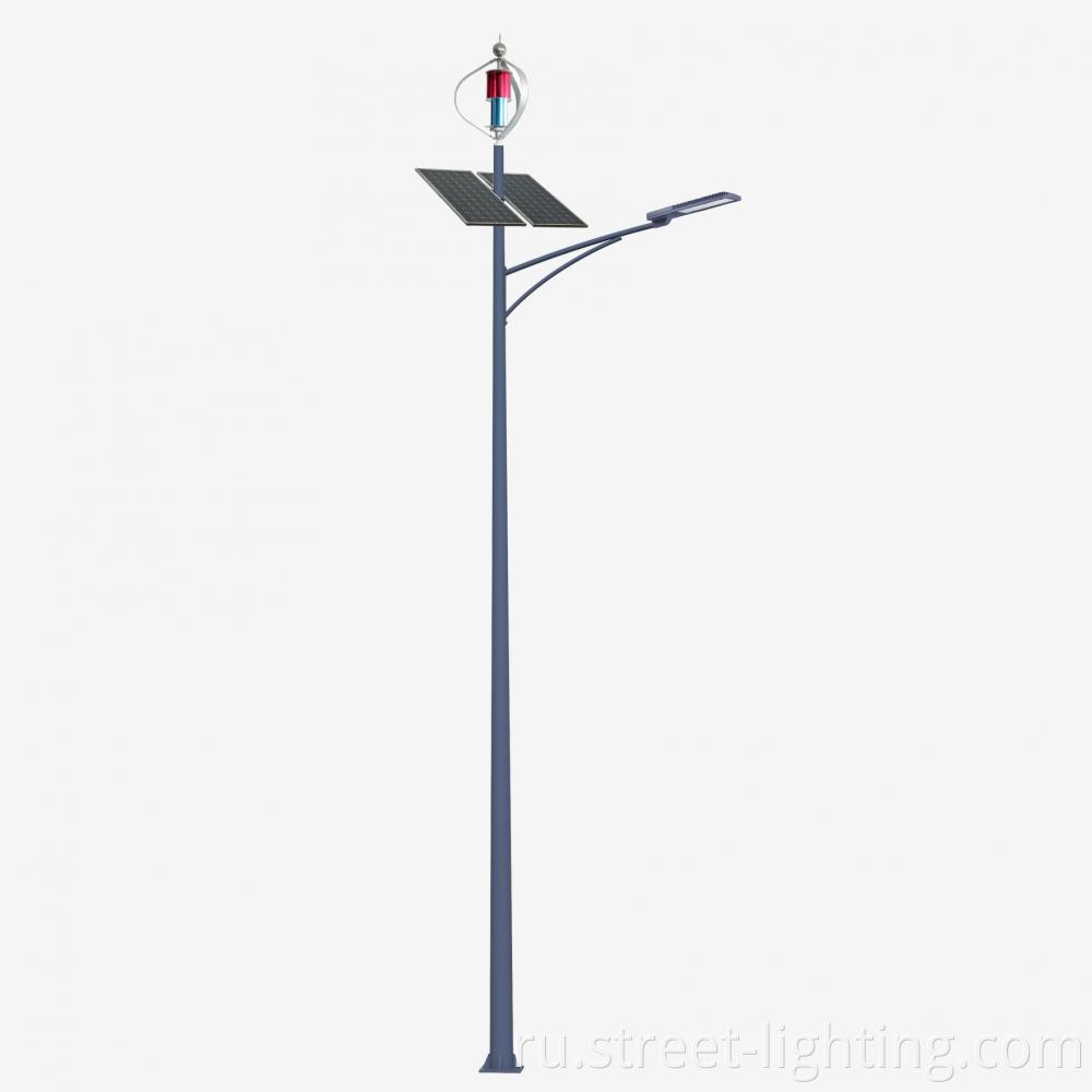 Solar Hybrid Street Light Wind